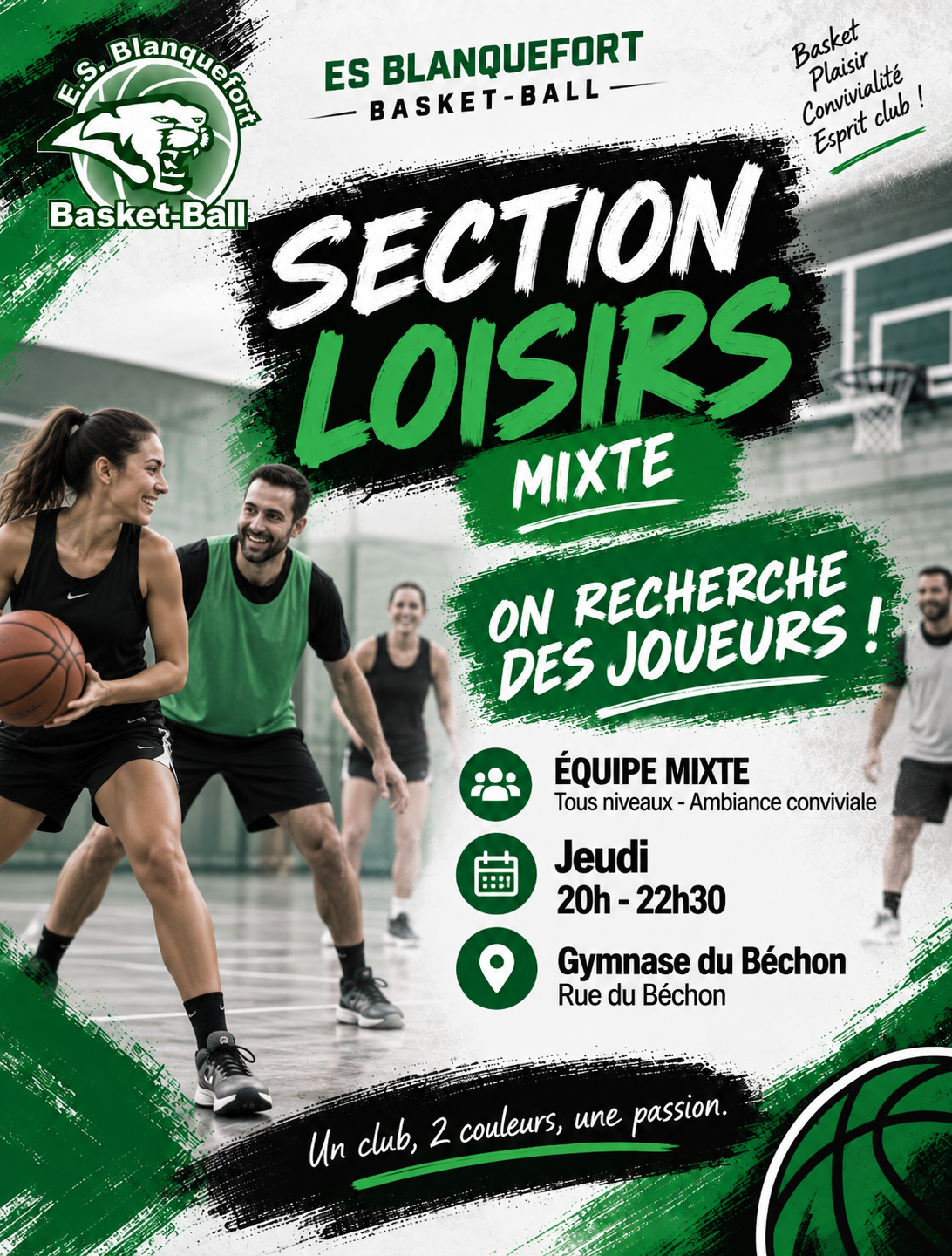 Section Loisirs de l’ES Blanquefort Basket-Ball